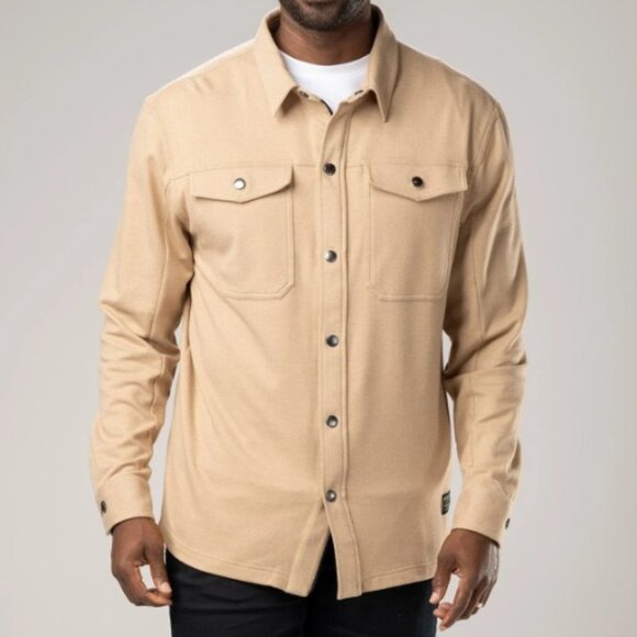 Black Clover Harvey Outerwear Button Down Shirt - Picture 1 of 1